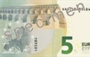 Novi bankovec za 5 evrov