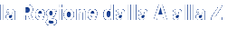 la Regione dalla A alla Z