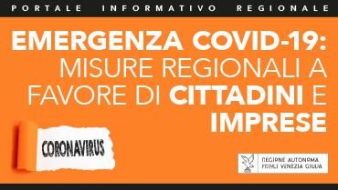 Misure regionali a favore di cittadini e imprese
