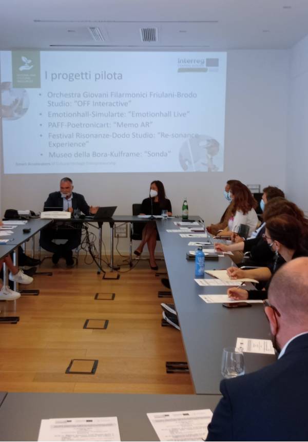 CULTURA CREATIVITA' E IMPRESA IN FRIULI VENEZIA GIULIA VERSO LA NUOVA FIERA DELLA CULTURA E DELLA CREATIVITA' - 13 MAGGIO 2022