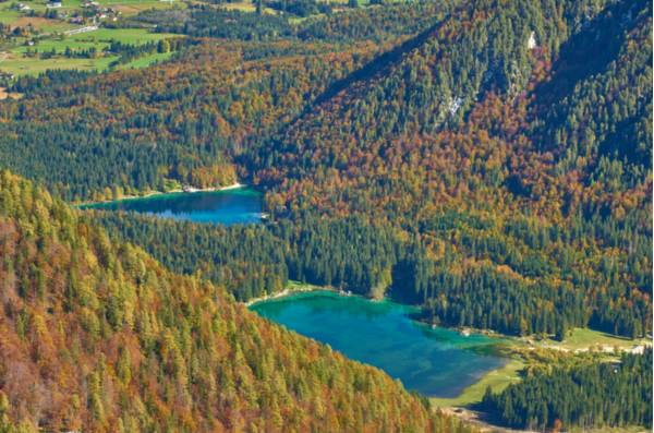 Fusine, i Laghi di Fusine visti da uno dei punti panoramici - Foto di Dario Di Gallo