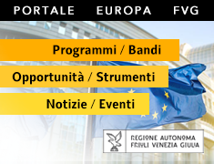 banner Accedi al nuovo Portale Europa FVG