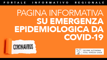 Pagina informativa su emergenza epidemiologica da COVID-19