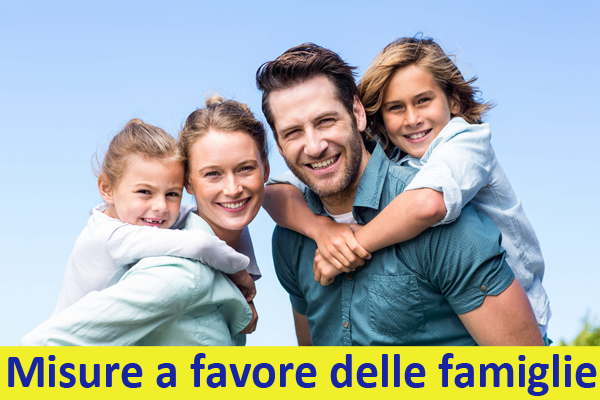 Misure a favore delle famiglie