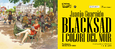 Juanjo Guarnido. Blacksad, i colori del Noir - mostra PAFF